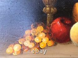 PAIR Still Life DUTCH Oil board PAINTINGS framed signed KALMAN KEMENY 1896-1994