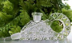 PAIR Vintage Czech Perfume BottlesSignedDaubers IntactRARE5.75 Gorgeous