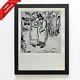 Pablo Picasso Couple On The Street, Original Hand Signed Print With Coa
