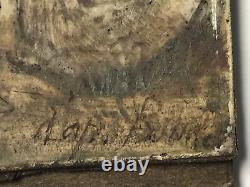 Pair Antique Paintings STYLE OF Jean Antoine Watteau Serenade Romantic Scene