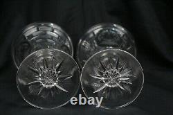 Pair Antique Signed HAWKES Footed Cut & Engraved Crystal Vases