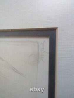 Pair Antique Wilhelm Pech Signed Etchings Abraham Lincoln And George Washington