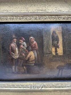 Pair Of Antique 19th Century Henri De Braekeleer Signed Paintings, Oil On Board