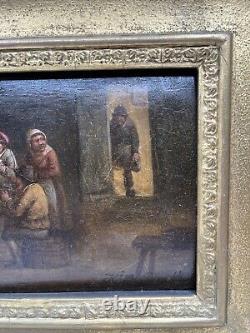 Pair Of Antique 19th Century Henri De Braekeleer Signed Paintings, Oil On Board