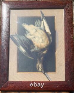 Pair Of Antique Alexander Pope, Jr Still Life Hunting Dead Game Chromolithographs