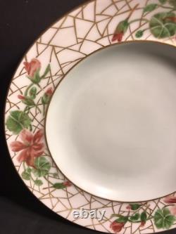 Pair Of Antique Limoges Porcelain Plate/ Haviland/ Signed/ France C. 1920