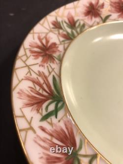 Pair Of Antique Limoges Porcelain Plate/ Haviland/ Signed/ France C. 1920