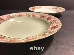 Pair Of Antique Limoges Porcelain Plate/ Haviland/ Signed/ France C. 1920