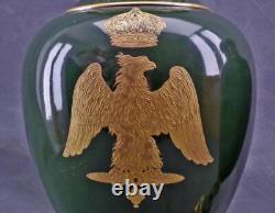 Pair Of Antique Napoleonic Sevres Vases Napoleon And Josephine Signed