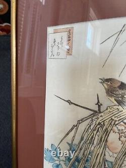 Pair Of Antique Signed Sugakudo Woodblock Prints