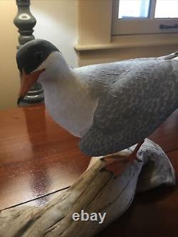 Pair Of Signed Harry Ross Seagull Decoys