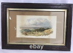 Pair Of Thomas James Soper 1817 1893 Antique Watercolours Rural Scenes Signed