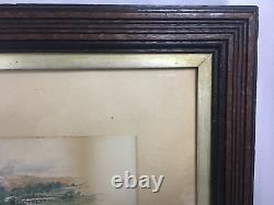 Pair Of Thomas James Soper 1817 1893 Antique Watercolours Rural Scenes Signed