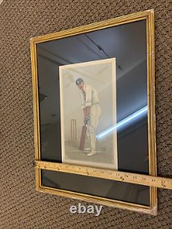 Pair Of Vanity Fair, SPY Chromolithographs Billard Baseball Frames