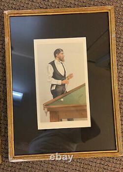 Pair Of Vanity Fair, SPY Chromolithographs Billard Baseball Frames