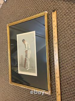 Pair Of Vanity Fair, SPY Chromolithographs Billard Baseball Frames