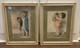 Pair Signed Framed Bessie Pease Gutmann Good Morning & Mine Vintage Prints