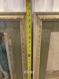 Pair Signed Framed Bessie Pease Gutmann Good Morning & Mine Vintage Prints