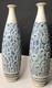 Pair Vases Art Deco Sandstone Signed Condé Mougin Vintage Antique Contemporary