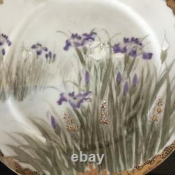 Pair Very Fine Satsuma Plates Meiji Period, Signed