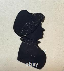 Pair of Antique Silhouette Portraits- William Jordan 1783 HolworthyFamily