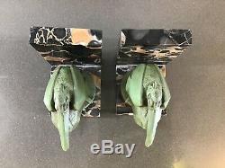 Pair of Art Deco Pelican Bookends signed L. Artus (Max Le Verrier)