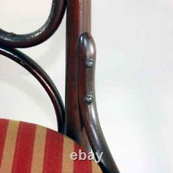 Pair of German Michael Thonet Tall Back Bentwood Chairs, Signed, 20th Century