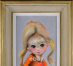 Pair of Vintage Framed Oil On Canvas, Signed by Zivka Suvic, Boy & Girl Portrait