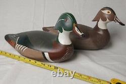 R Madison Mitchell RARE Wood Duck Pair Signed 1982