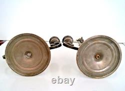 Rare Antique French Bronze Candelabra Pair signed F. Barbedienne