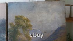 Rare Pair Signed Antique Oil Paintings-henry R Hall Scottish Cattle Scenes