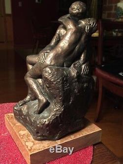 SALE THE Kiss SCULPTURE Nude Couple Lovers -Auguste Rodin (Austin Productions)
