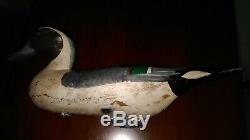 SIGNED R. Madison Mitchell Pintails 1954'Working Decoy' Pair, E/C