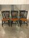 Set Of 3 Signed L. Hitchcock Chair Co. Pair Of Seaport Chairs