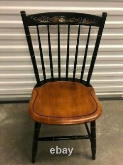 Set of 3 SIGNED L. HITCHCOCK CHAIR CO. PAIR OF SEAPORT CHAIRS