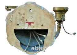 Single. E F Caldwell & Co Turtleback Bronze With Gilt Sconce. 2 Arms Signed