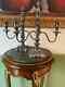Vintage Pair Of Silver-plated Candlesticks Candelabra Home Decoration Signed